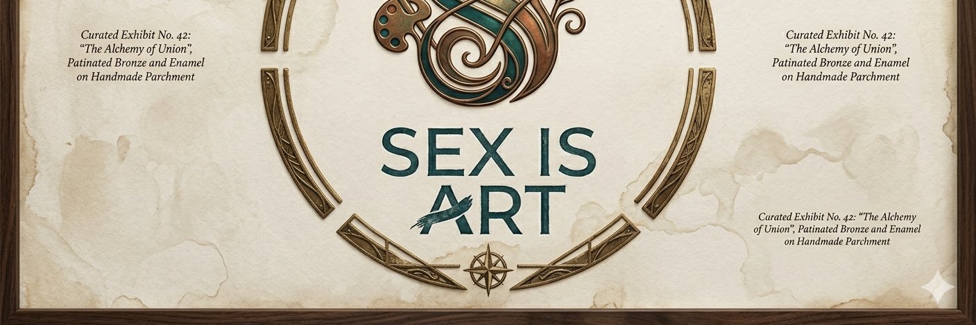 SEX IS ART 🎨🎭 banner