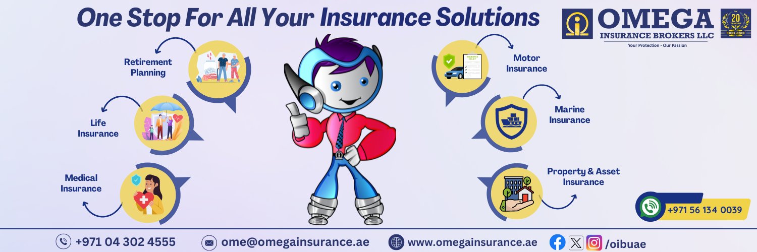 Omega Insurance Brokers LLC banner