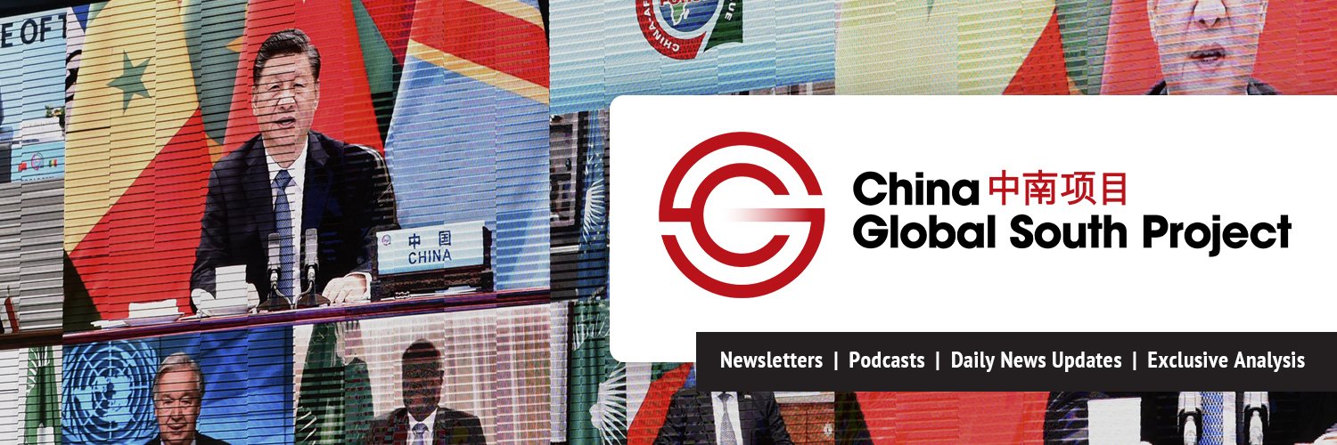 The China-Global South Project's banner