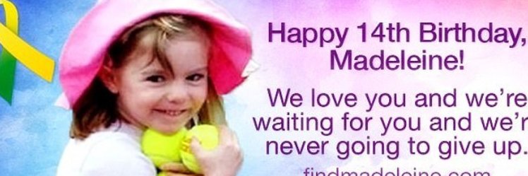 MadeleineMcCann's profile banner image