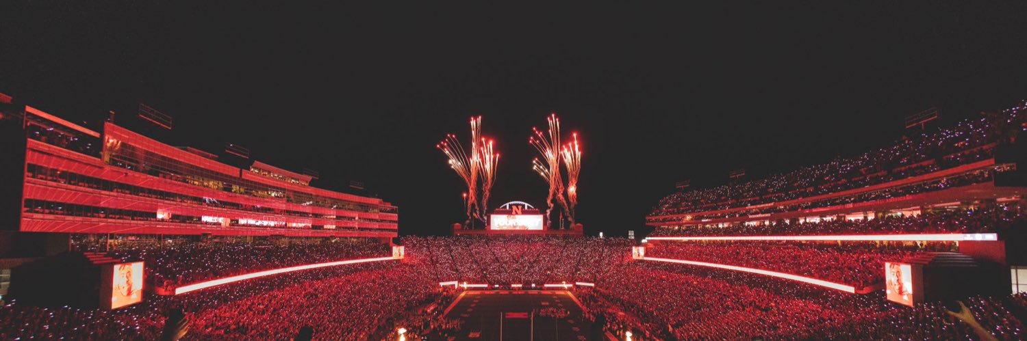 Nebraska Football's banner