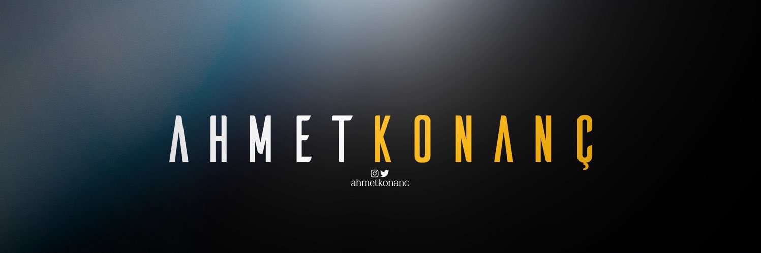 ahmetkonanc's profile banner image