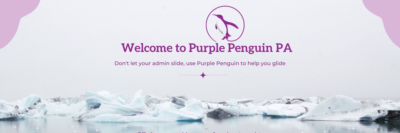 Purple Penguin PA banner
