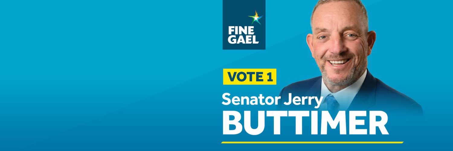 Jerry Buttimer TD's banner