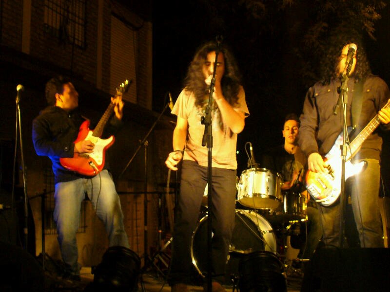 Santo Infierno Rock banner