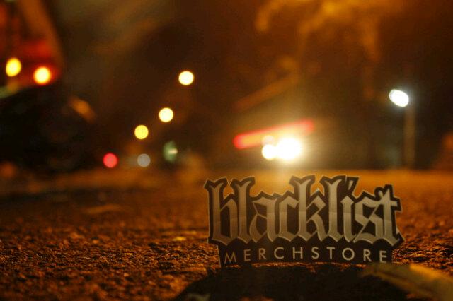 Blacklist Merchstore banner