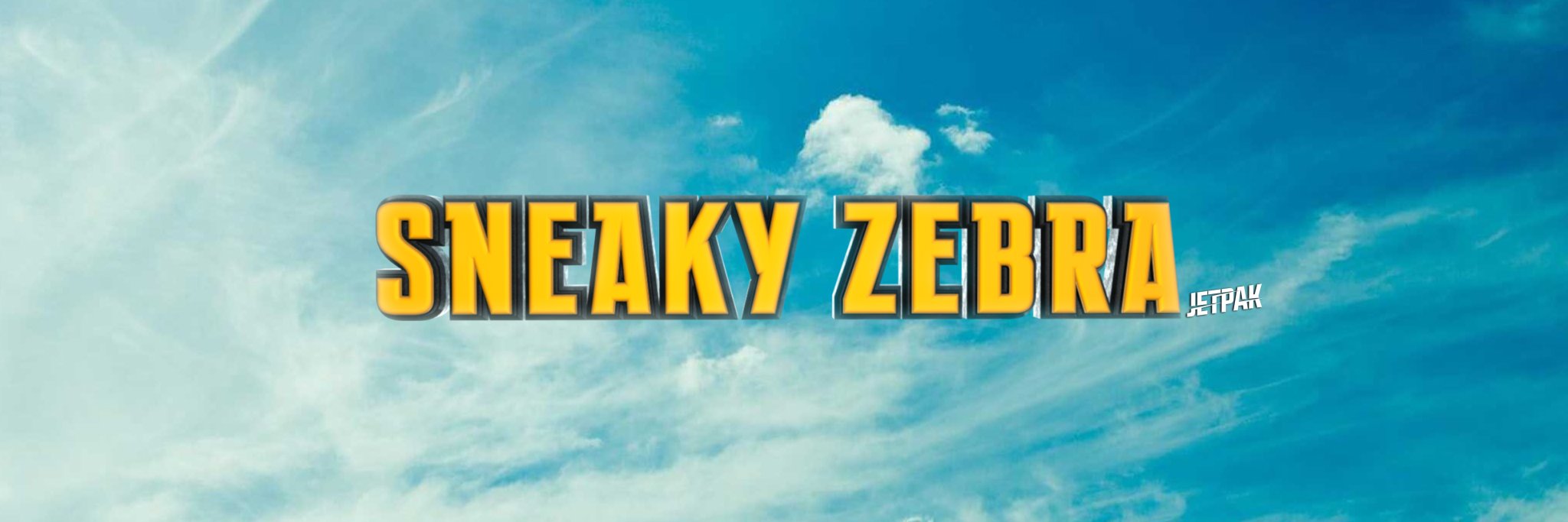 Sneaky Zebra banner