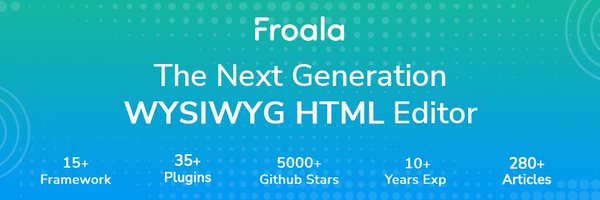 froala Profile Banner