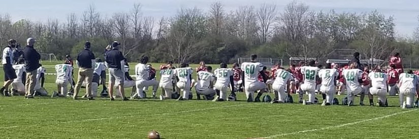 Pem Dragons Football banner