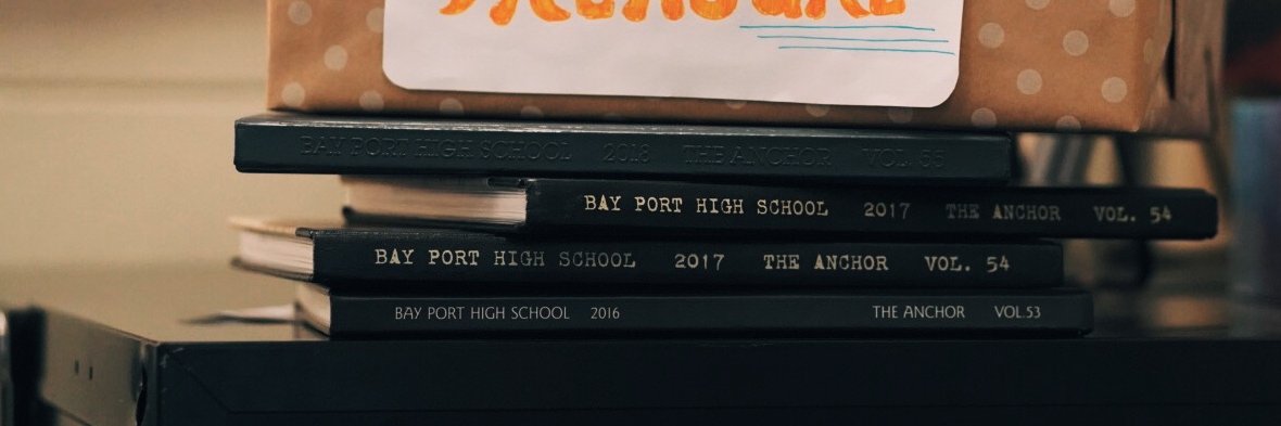 Bay Port Yearbook banner