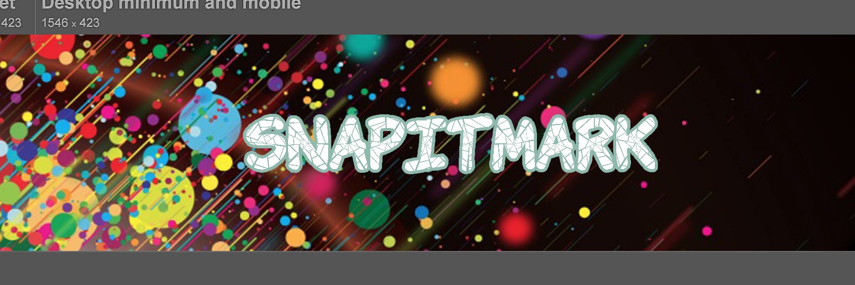 SnapItMark's profile banner image
