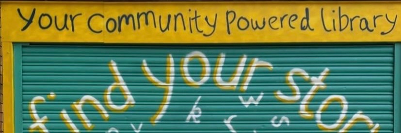 Burnage Library banner