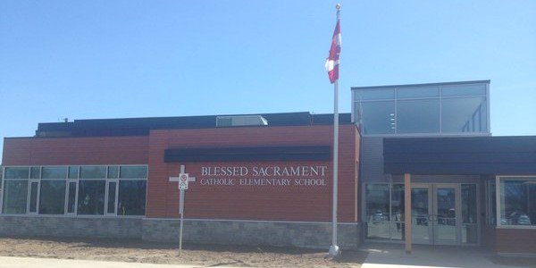 Blessed Sacrament banner
