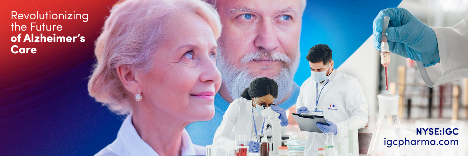 IGC Pharma, Inc. NYSE American: IGC banner