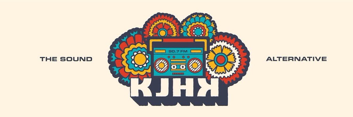 KJHK 90.7 FM banner