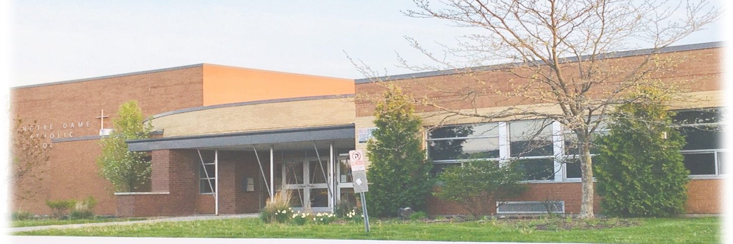 Notre Dame,Caledonia banner