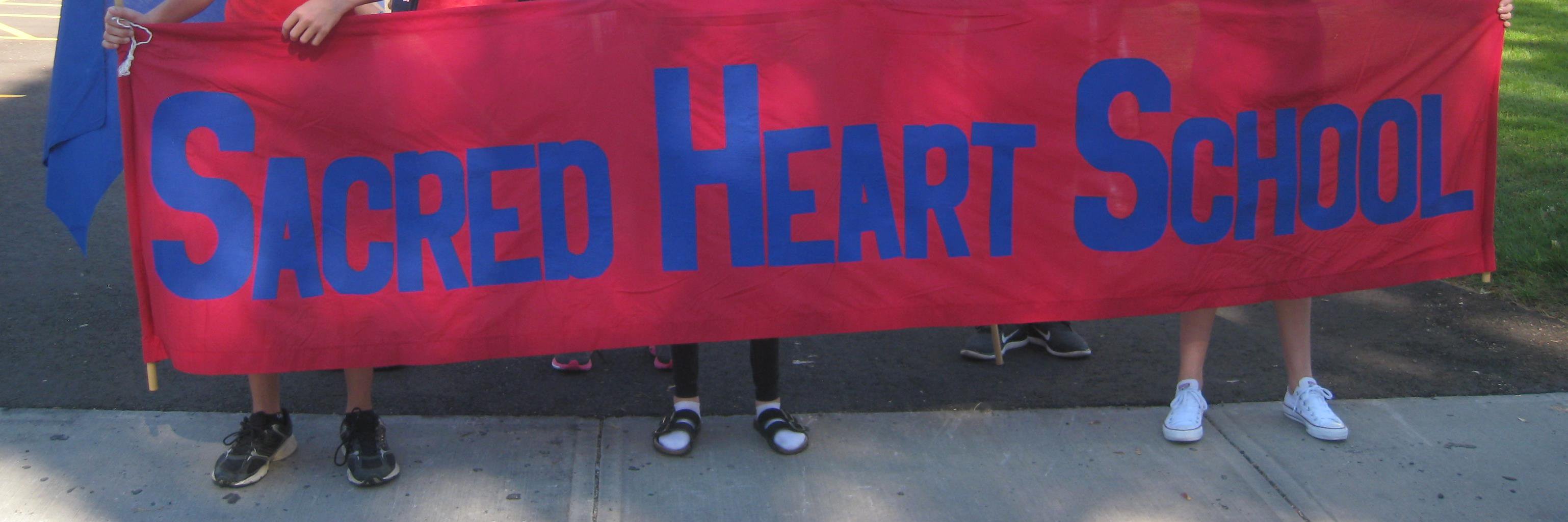 Sacred Heart School banner