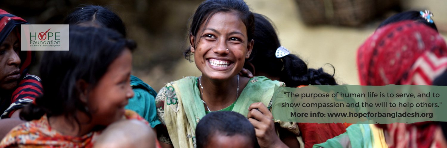 Hope For Bangladesh banner