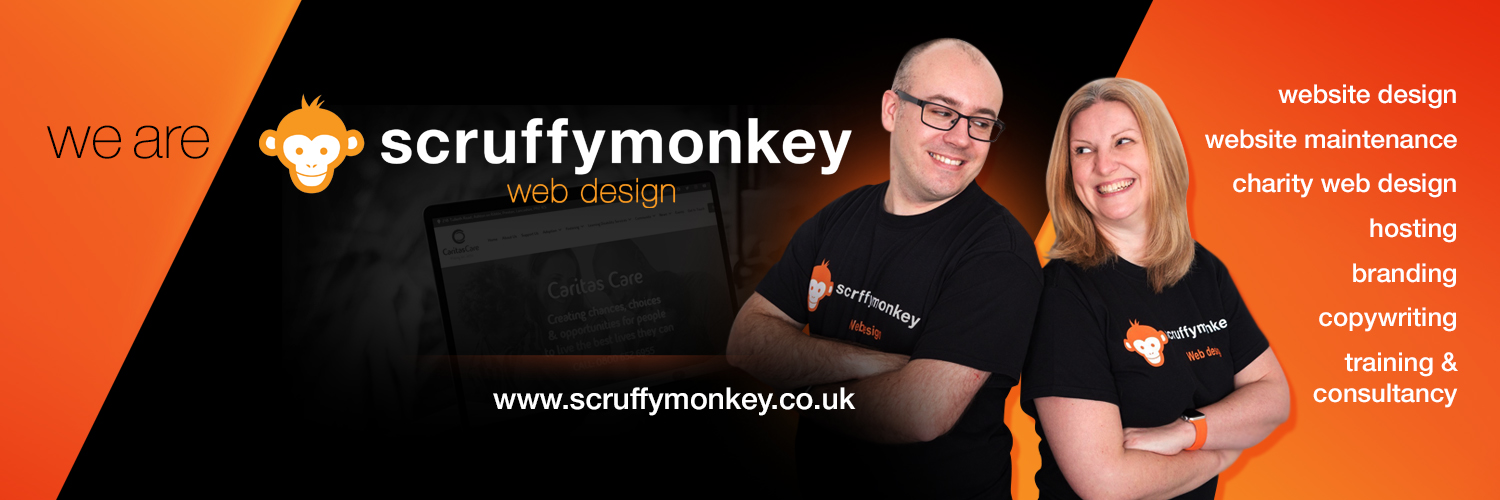 Scruffymonkey Web Design banner