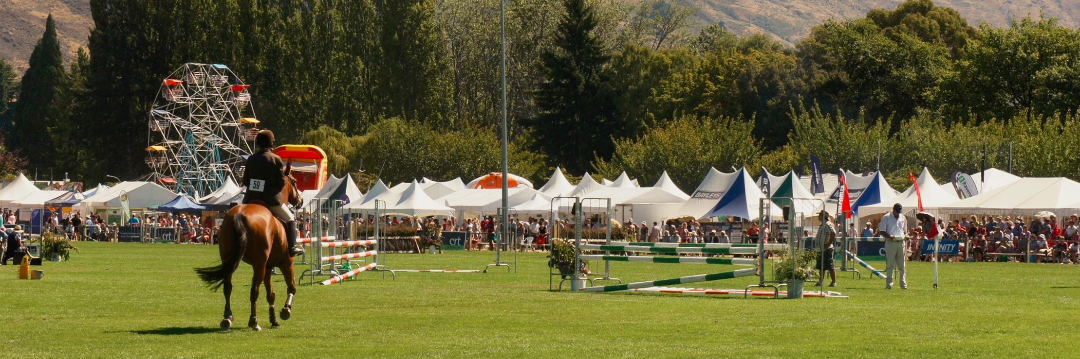 Wanaka A&P Show banner