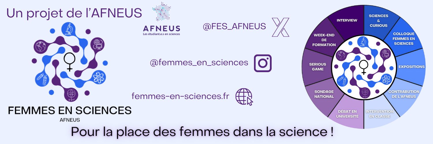 Femmes En Sciences banner