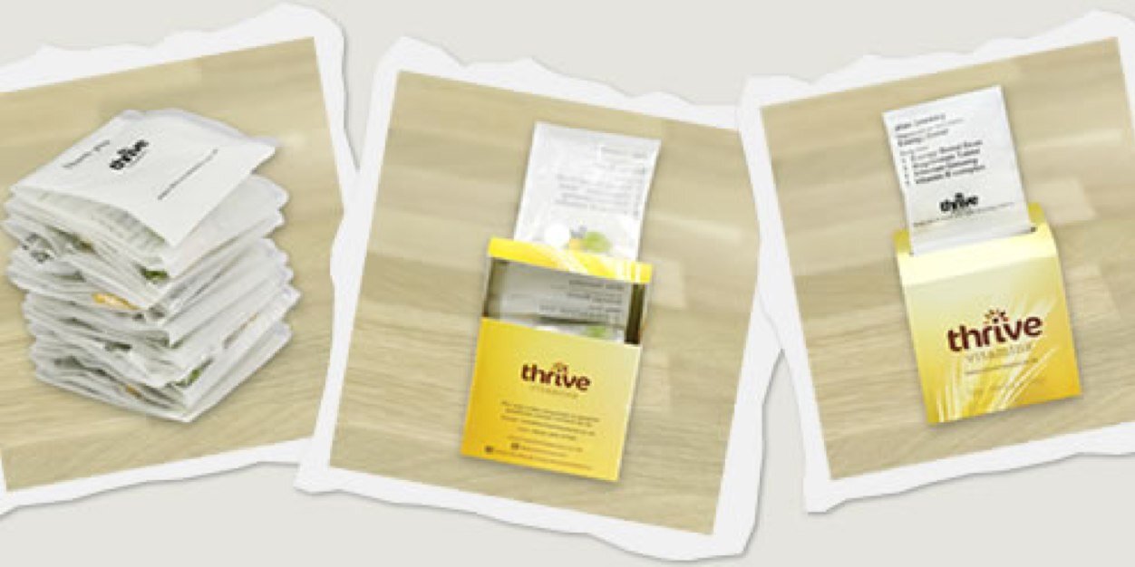 Thrive Vitamins NL banner