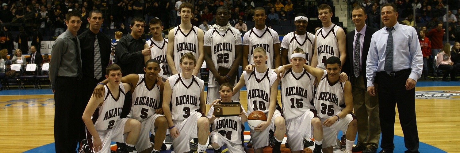 Arcadia Basketball banner