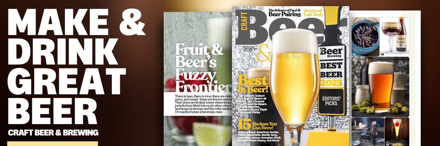 Craft Beer & Brewing banner