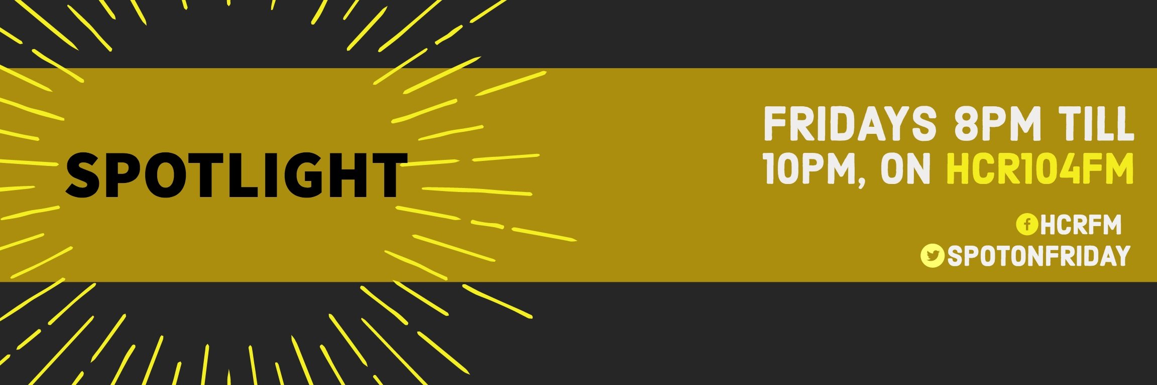 Spotlight on HCR104FM banner