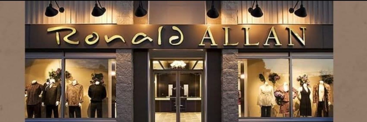 Ronald Allan Cloth. banner