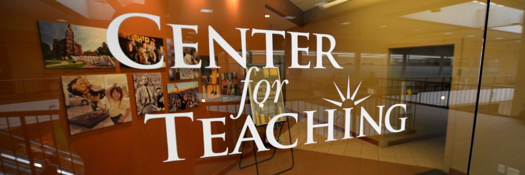 Center for Teaching banner
