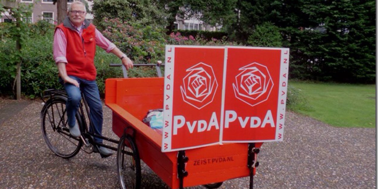 PvdA Zeist banner