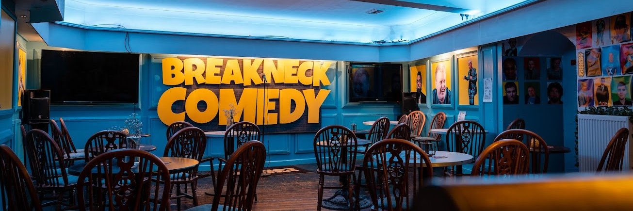 Breakneck Comedy banner