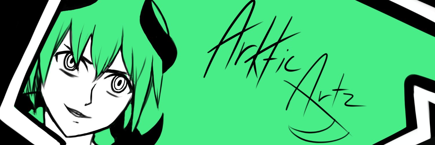 ArkticArtz // V-Artist, Vtuber.'s banner
