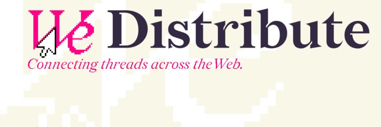 We Distribute banner