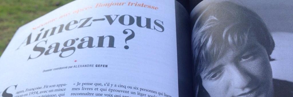 Françoise Sagan banner