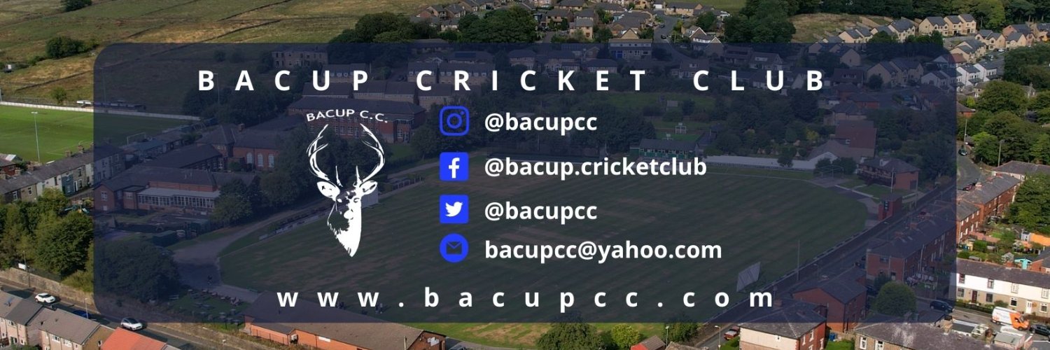Bacup Cricket Club banner