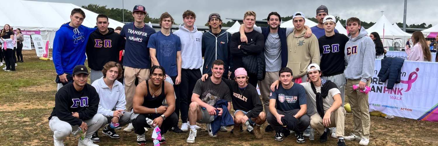Sigma Pi Fraternity at Monmouth University banner