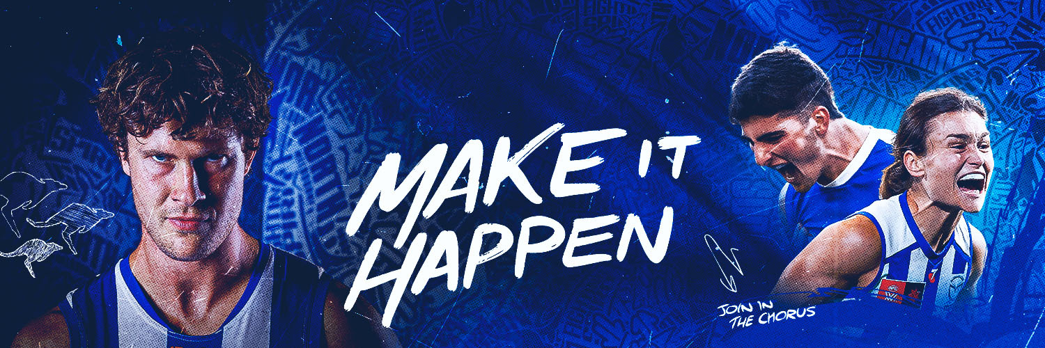 North Melbourne FC banner