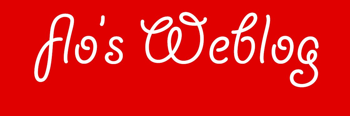 Flo's Weblog banner