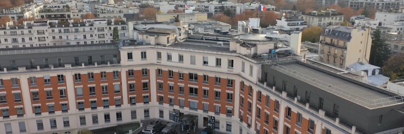 American Hospital of Paris banner