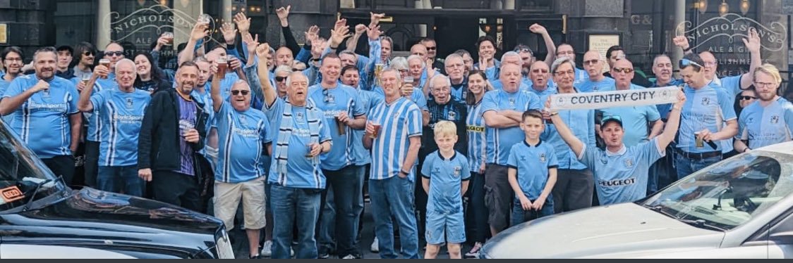 Coventry City London Supporters Club banner