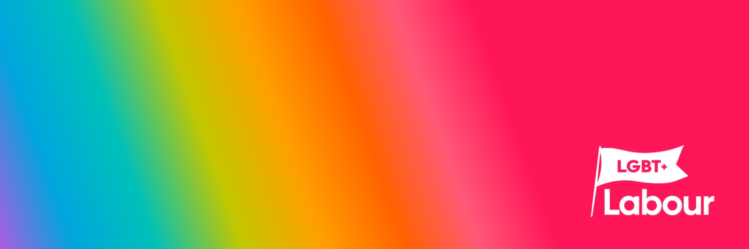 LGBT+ Labour's banner