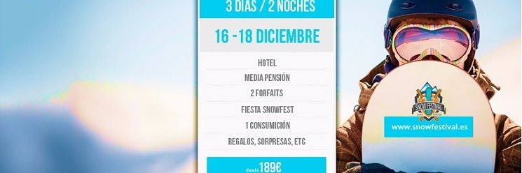 Snow Festival banner