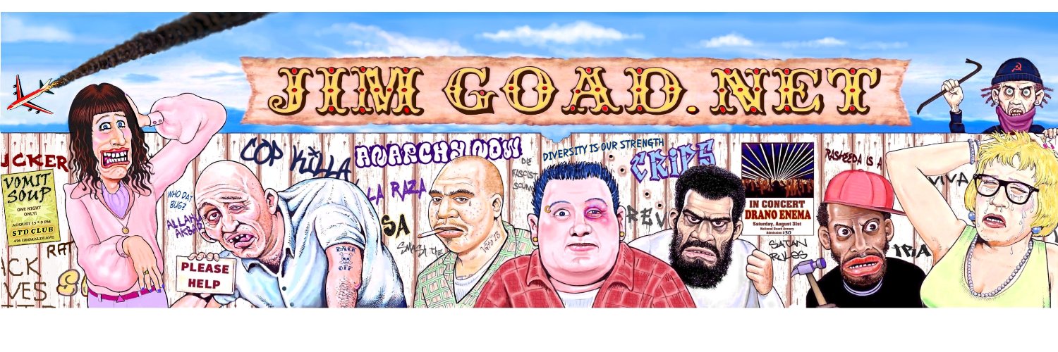 Jim Goad banner
