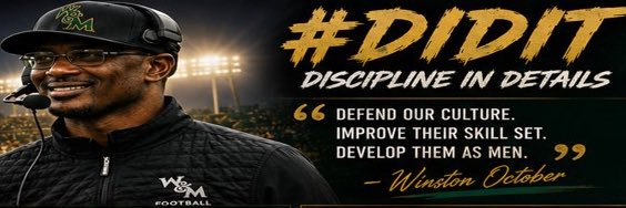 Winston October banner