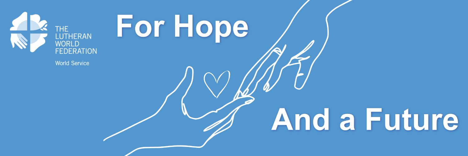 LWF Uganda's banner