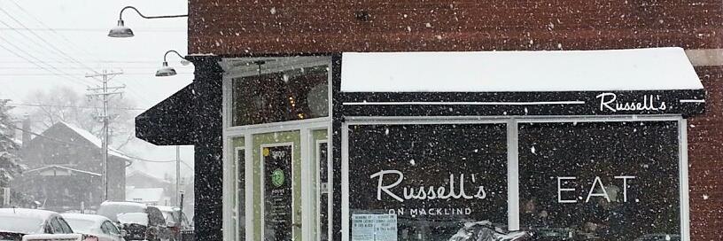 Russell's Cafe banner