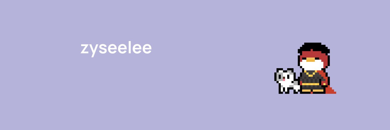 zyseelee's profile banner image