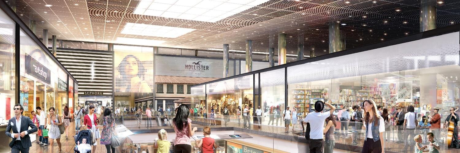 Westfield Euralille banner